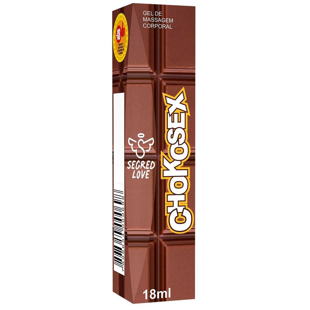 Gel beijável sexo oral esquenta chocolate Chocosex 18ml Envio Discreto |  Shopee Brasil