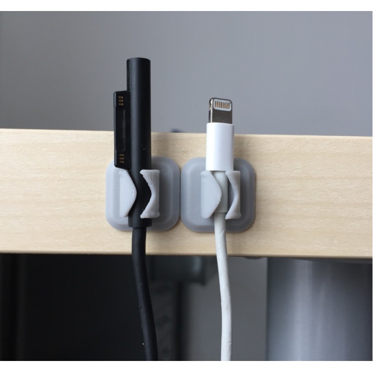 Suporte / Organizador De Cabos Usb impresso 3D Para Gerenciamento De ...
