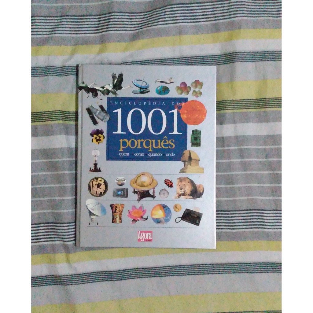 LIVRO: Enciclopédia Dos 1001 Porquês | Shopee Brasil