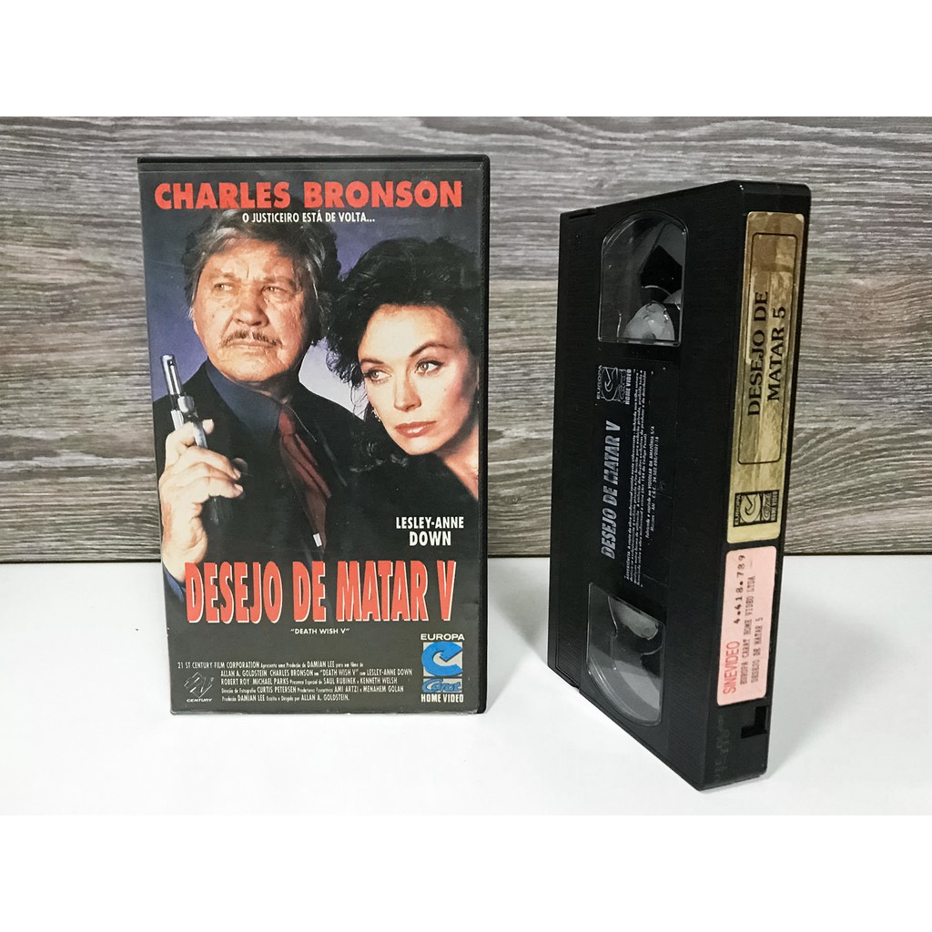 VHS Desejo De Matar V (1994)