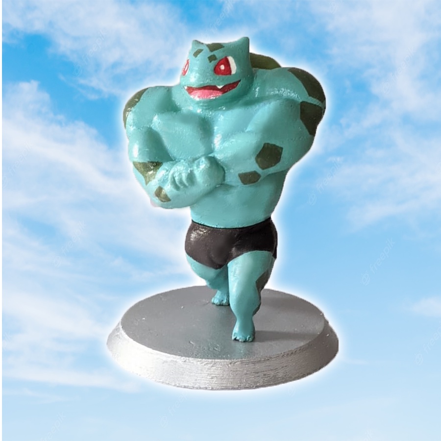 Charmander, Bulbassauro, Pikachu bodybuilder CHAD-MANDER PIKA-CHAD ...