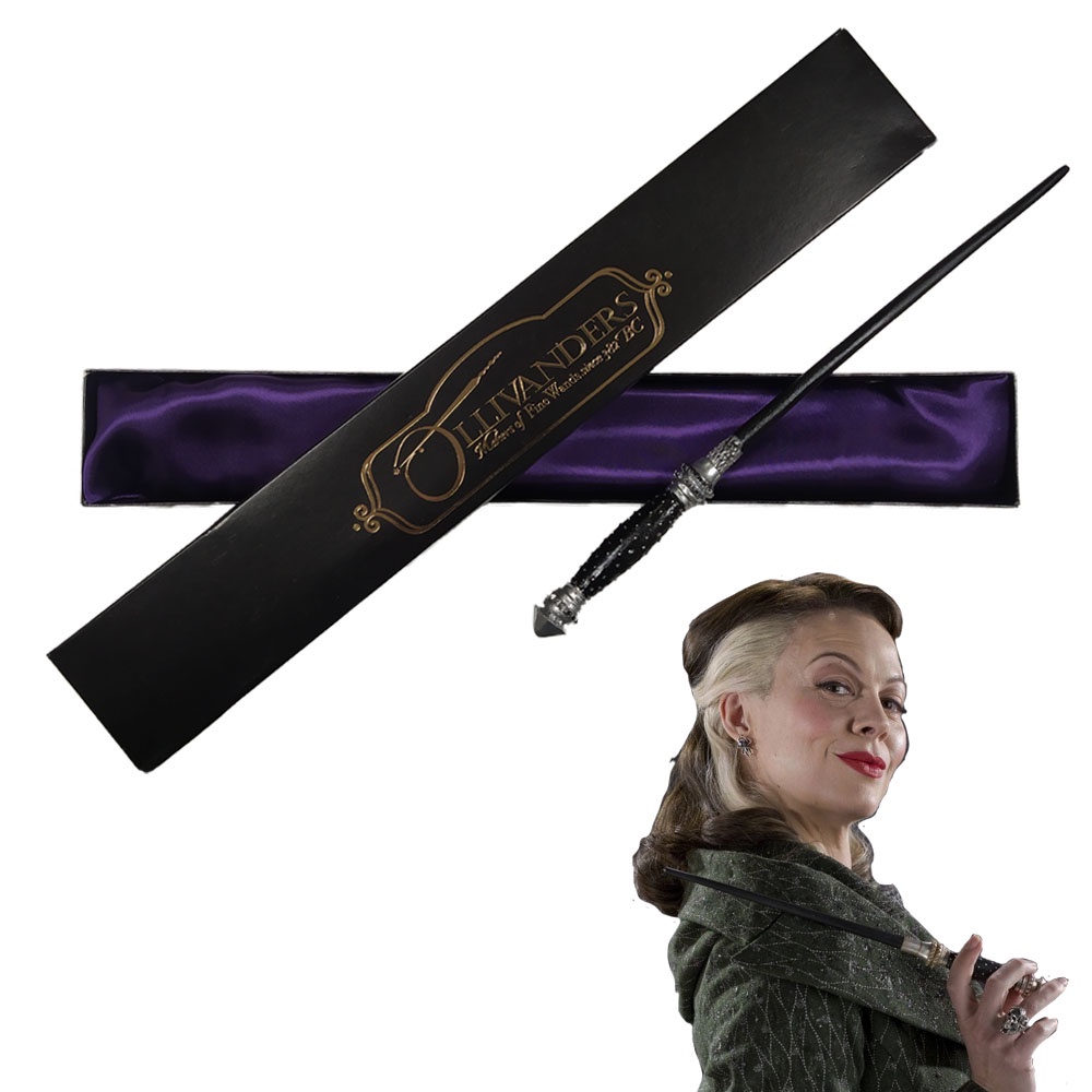 Varinha Narcisa Malfoy Col. Harry Potter Resina Tamanho Real