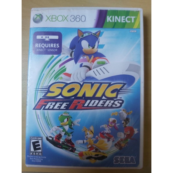 Kinect Sonic Free Riders - Xbox 360 Mídia Física Usado - Mundo Joy Games -  Venda, Compra e Assistência em Games e Informática