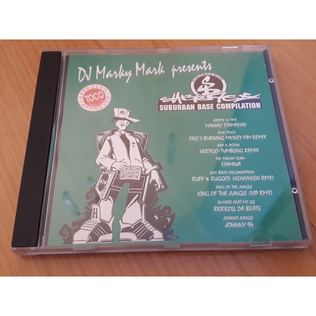 CD - DJ MARKY MARK & TOCO JUNGLE TRACKS - Suburban Base