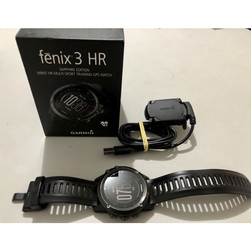 Relógio Garmin Fenix 3 HR Sapphire | Shopee Brasil