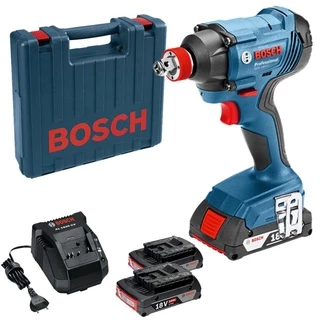 Chave de Impacto à Bateria 18V 180 Nm GDX 180-LI Professional BIVOLT c/ 2 Baterias e Maleta BOSCH
