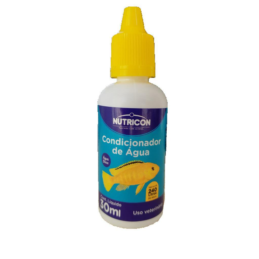 Condicionador de Agua para Aquario peixes 30ml | Shopee Brasil