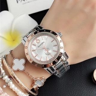 Marca 100 % new PANDDORA Jam Tangan Wanita Mulher Relógio Casual De Aço Inoxidável Para Mulheres Meninas
