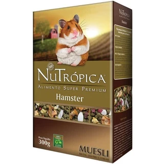 Ração Nutrópica Hamster Muesli Frutas, Legumes e Cereais 300g