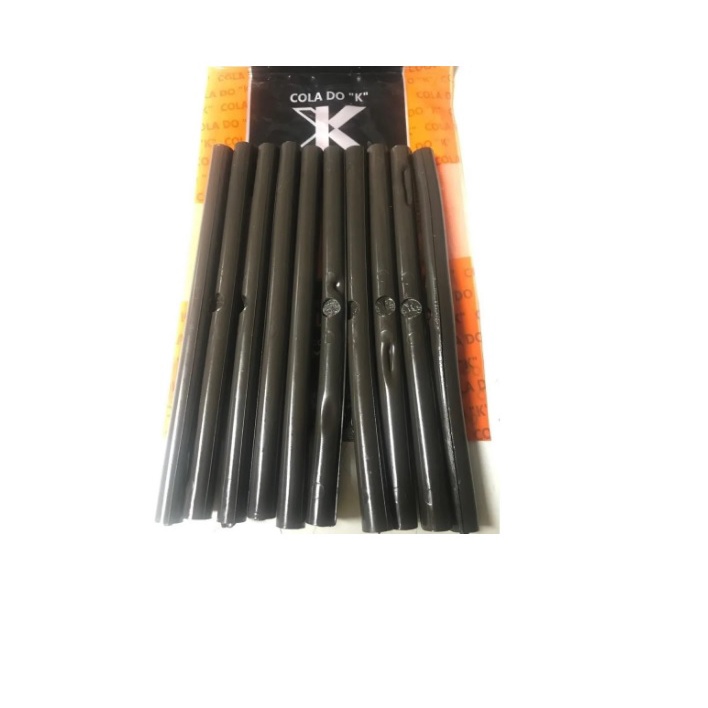 Cola de queratina em bastão preta para mega hair marca do K