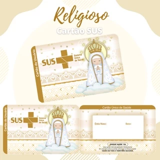 Cartão SUS Personalizado - RELIGIOSO NOSSA SENHORA