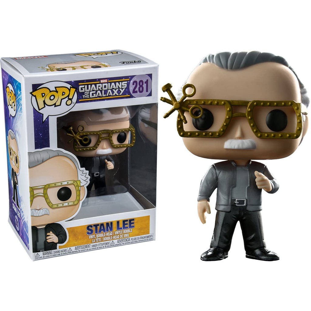 Stan Lee Signed Guradians Of The Galaxy #281 Funko Pop! Bobble-Head Vinyl  Figure (Lee)