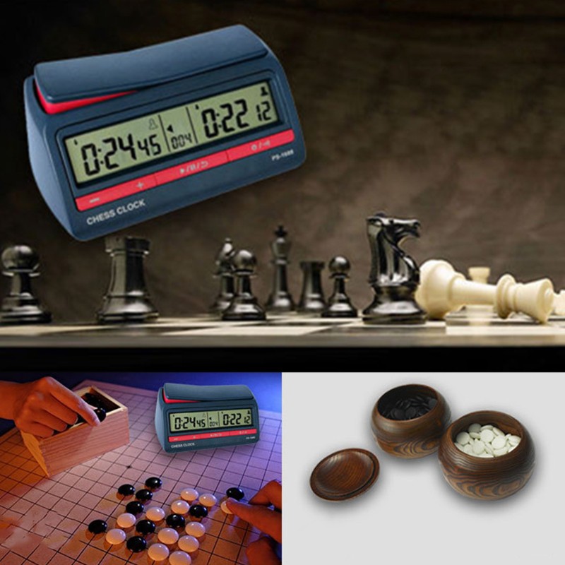5un Relógio De Xadrez Digital Leap iBecker chess clock