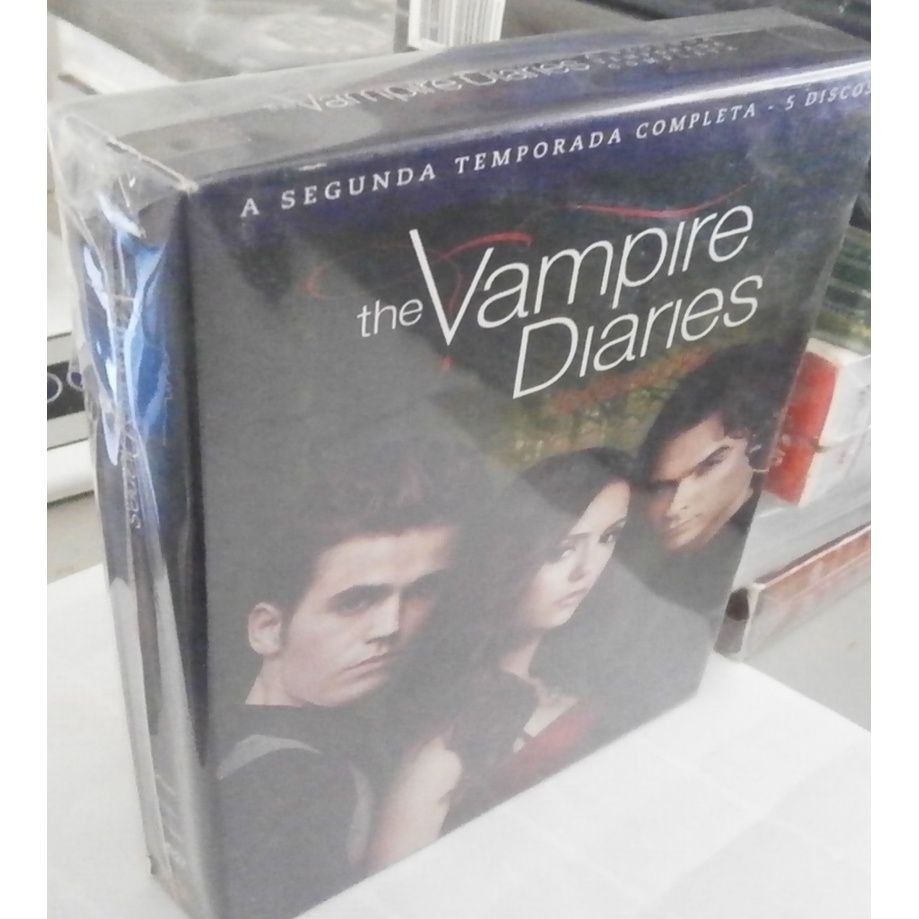 Box Blu-ray 1080p full hd Diarios de Um Vampiro (Vampire Diaries) completo  as 8 temporadas