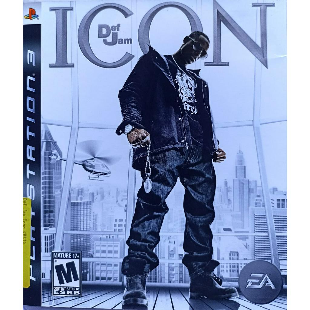 Def Jam Icon PS3 M dia F sica Original Pronta Entrega