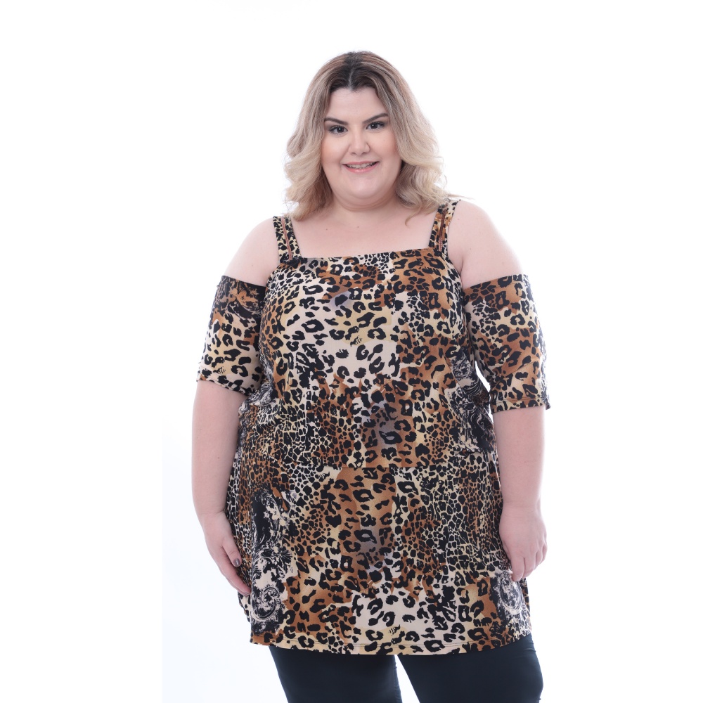 CROPPED PLUS SIZE CIRRE ANTONELLA PRETO