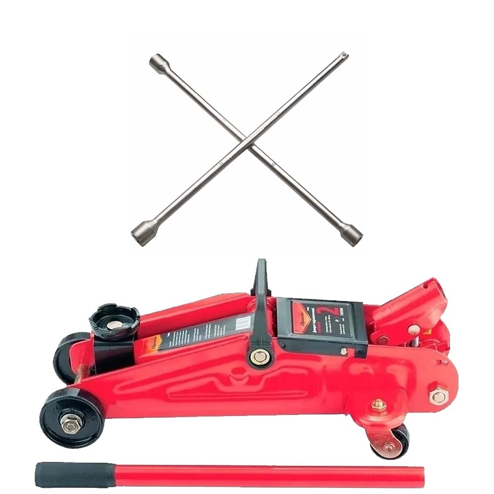 Kit Macaco Hidráulico Jacaré 2t Sparta e Chave de Roda Stels | Shopee ...
