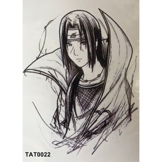 1 peça Tatuagem adesiva temporária Naruto tattoo akatsuki uchiha kakashi  itachi sasuke anime ninja