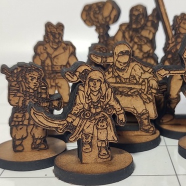 miniaturas de rpg - tabuleirobrasil