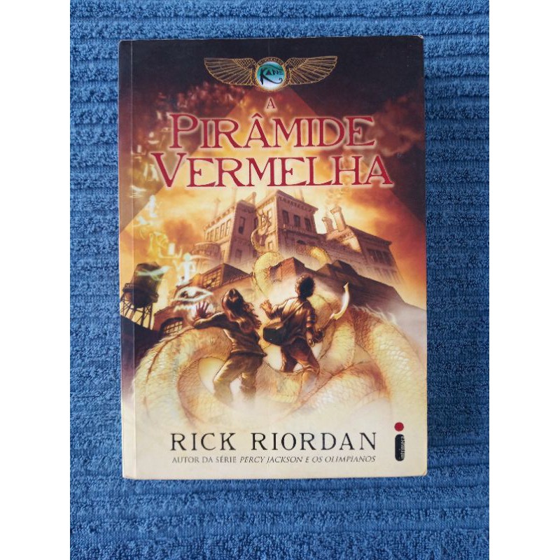 Livro A Pirâmide Vermelha Rick Riordan Autor De Percy Jackson As