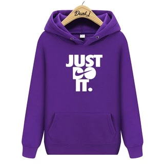 Moletom Blusa De Frio Just Do It Estampa Grande Qualidade Top