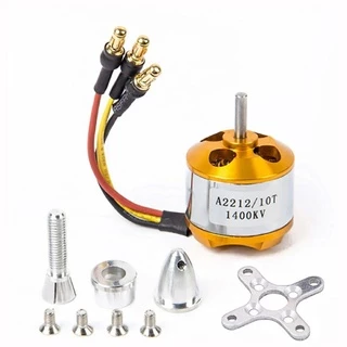Motor A2212 + Spiner + conector banana 930KV, 1000KV, 1400KV, 1800KV, 2200KV, 2450KV para aeromodelo, drone