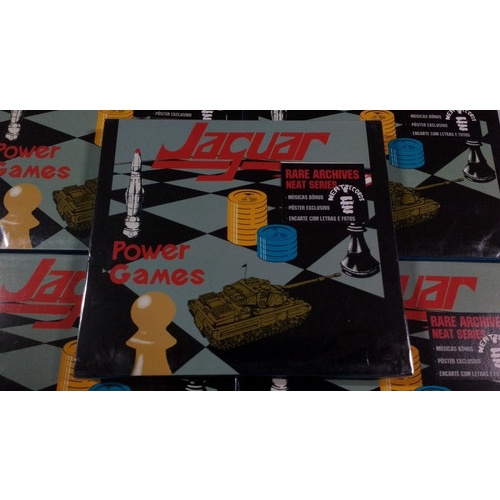 Cd Jaguar - Power Games - Com Slipcase novo e lacrado | Shopee Brasil