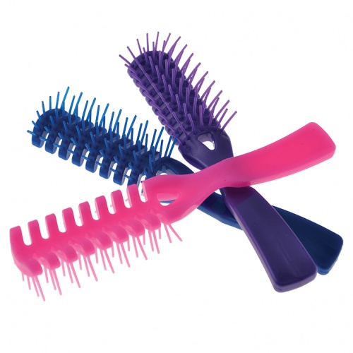 Escova Esqueletada - Não Quebra O Cabelo - Marilu | Shopee Brasil