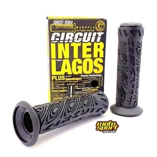 Manopla Interlagos Circuit Plus Macia (Par) Bros Titan Fan 150 / 160