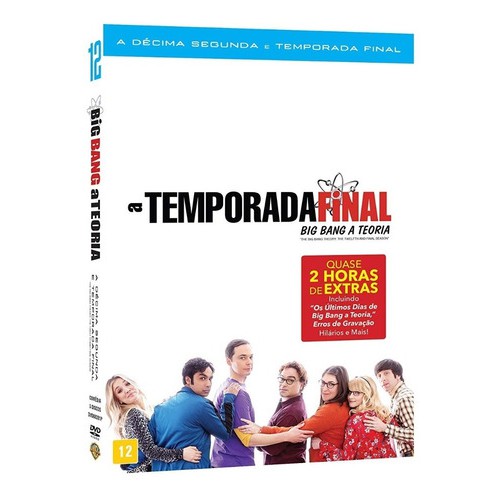 Box Big Bang A Teoria (theory) 12ª Temporada Final - 3 Dvds | Shopee Brasil