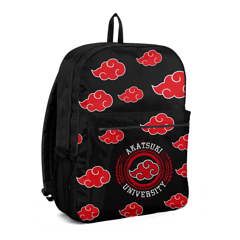 Mochila escolar bolsa anime Naruto Akatsuki Nuvens Itachi