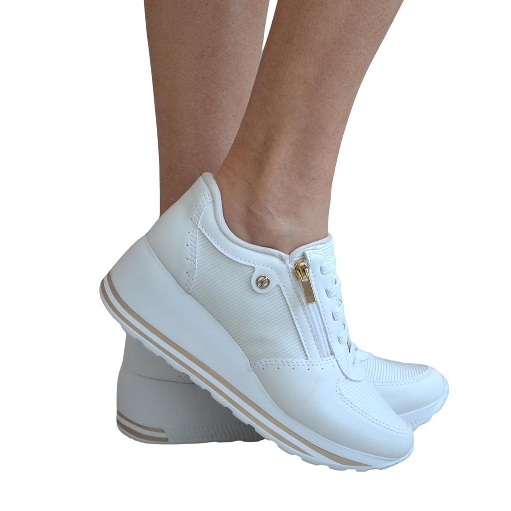 Kolosh Anabela Feminino Branco Sapato Branco Kolosh Kolosh Sapato