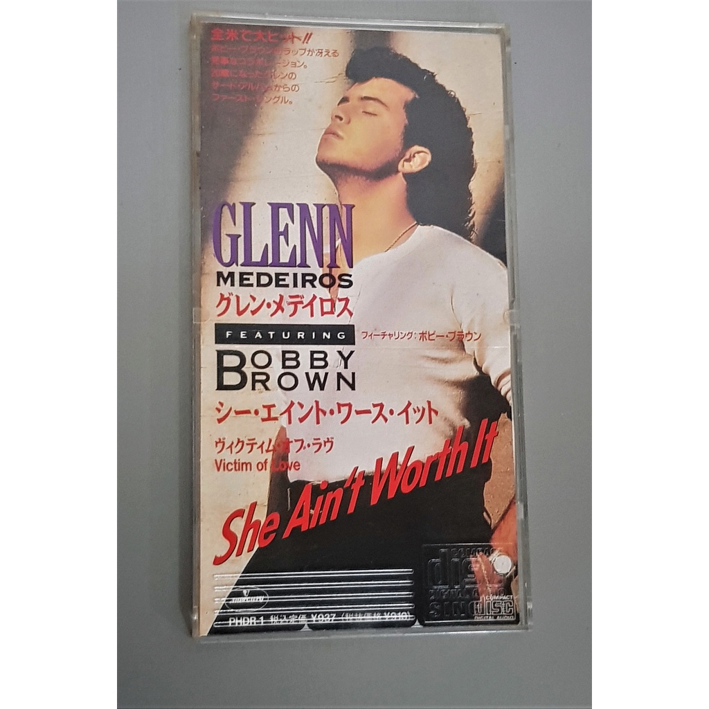 CDSプロモ GLENN MEDEIROS She Ain't Worth It Mini CD Glenn Medeiros featuring Bobby Brown - She Ain't Worth It