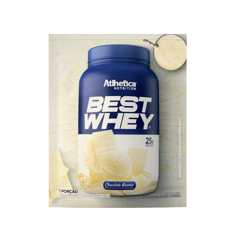 Best Whey Sachê 40g – Atlhetica Nutrition