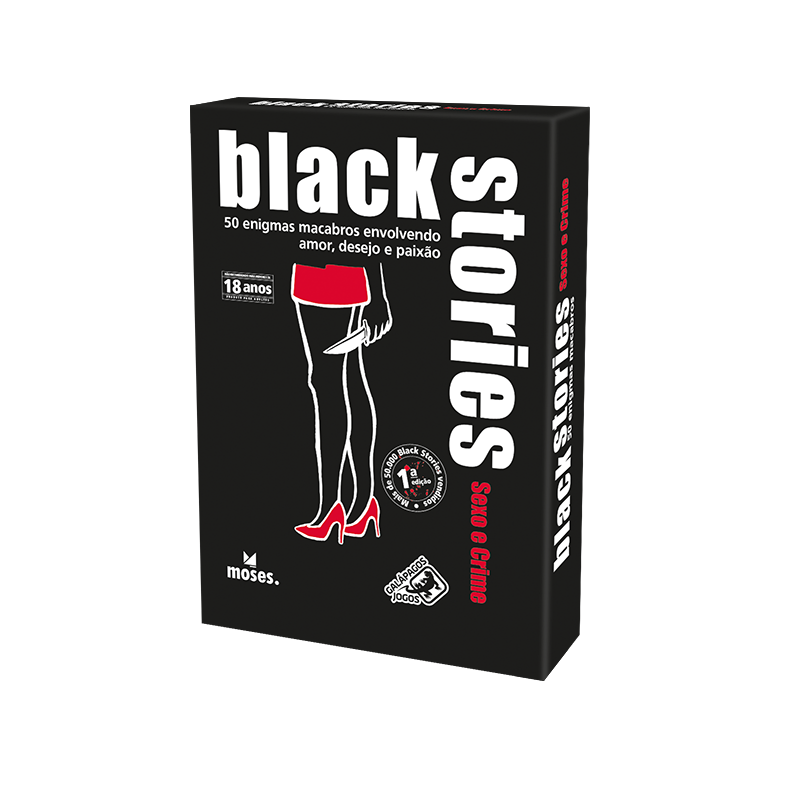 Black Stories: Sexo & Crime - Jogo de Cartas - Galápagos