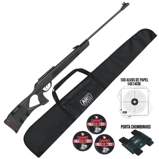 Carabina Gamo G-magnum 1250fps + Chumbinho + Capa AR15 130cm