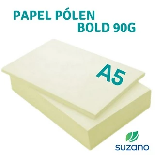 Papel Pólen Bold 90g (A5 1000 Fls) p/ Miolo Agenda Planner
