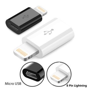 Adaptador Conversor OTG Micro Usb V8 Para Lightning iphone