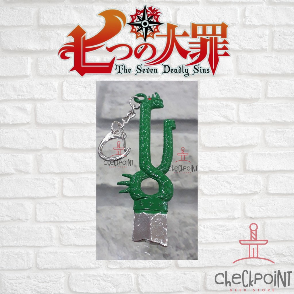 Chaveiro de Metal Nanatsu no Taizai King, Diane, Escanor Meliodas Sete 7 Pecados  Capitais Lançamento Otaku | Shopee Brasil