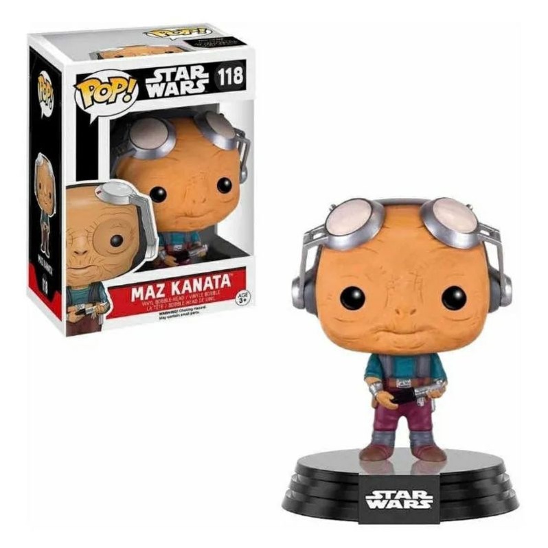 Funko Pop Star Wars Maz Kanata Shopee Brasil