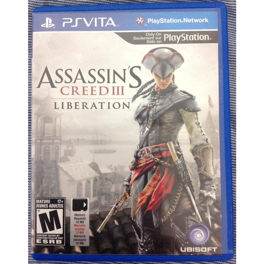 Assassin's Creed III Liberation - PS Vita - jogo game ac assassins 3