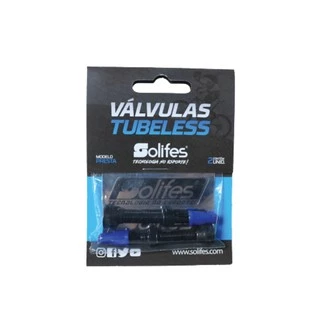 Par Válvula Solifes Tubeless Bico Presta Ciclismo 40mm 80mm