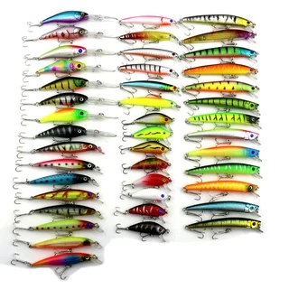 Kit 20 Isca Artificial Tucunaré Dourado Robalo De 5 A 10 Cm
