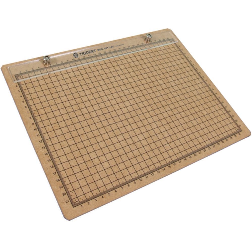Prancheta A4 Quadriculada Trident 4817-a4