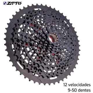 Cassete 12v Ztto 9-50 padrão Sram XD Leve