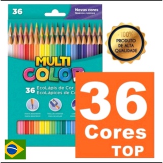 Lapis Cor Multicolor 36/24/12 cores - Faber-Castell