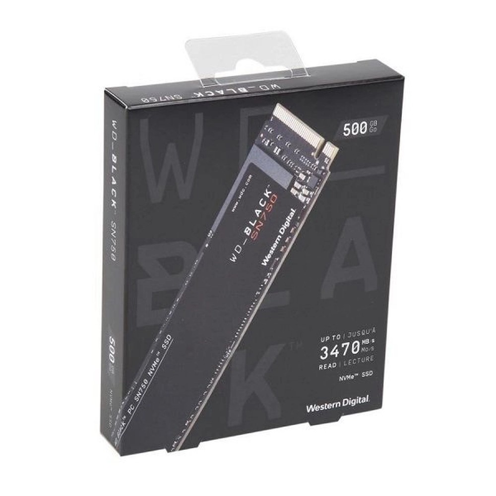 500GB WD Black SN750 NVMe 2024 M.2 SSD Gen 3 PCIe