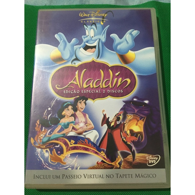 Dvd Aladdin - Disney - ref:XX1 | Shopee Brasil
