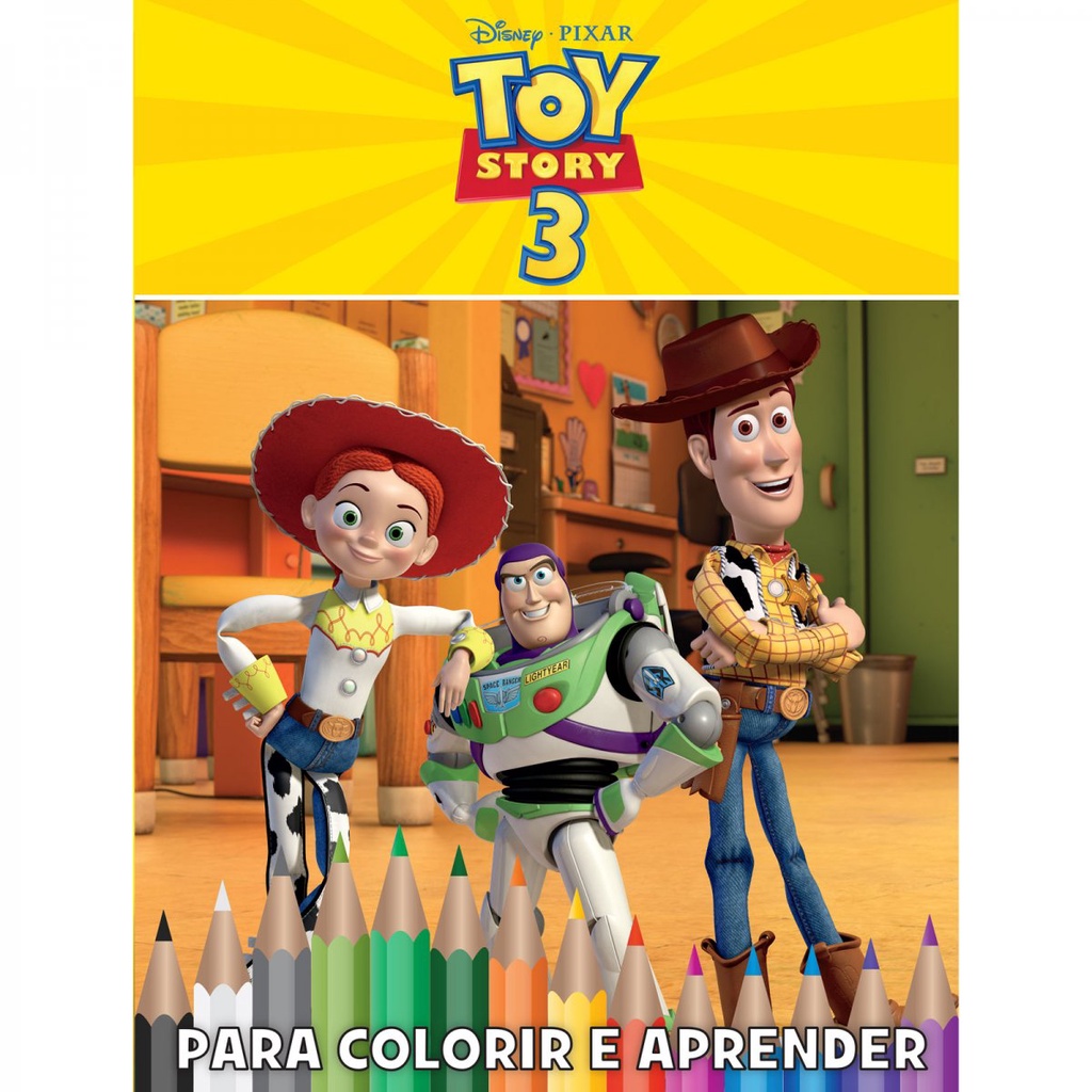 Kit Giga Book Carros Disney Pixar Para Colorir e Pintar dcl em Promoção na  Americanas