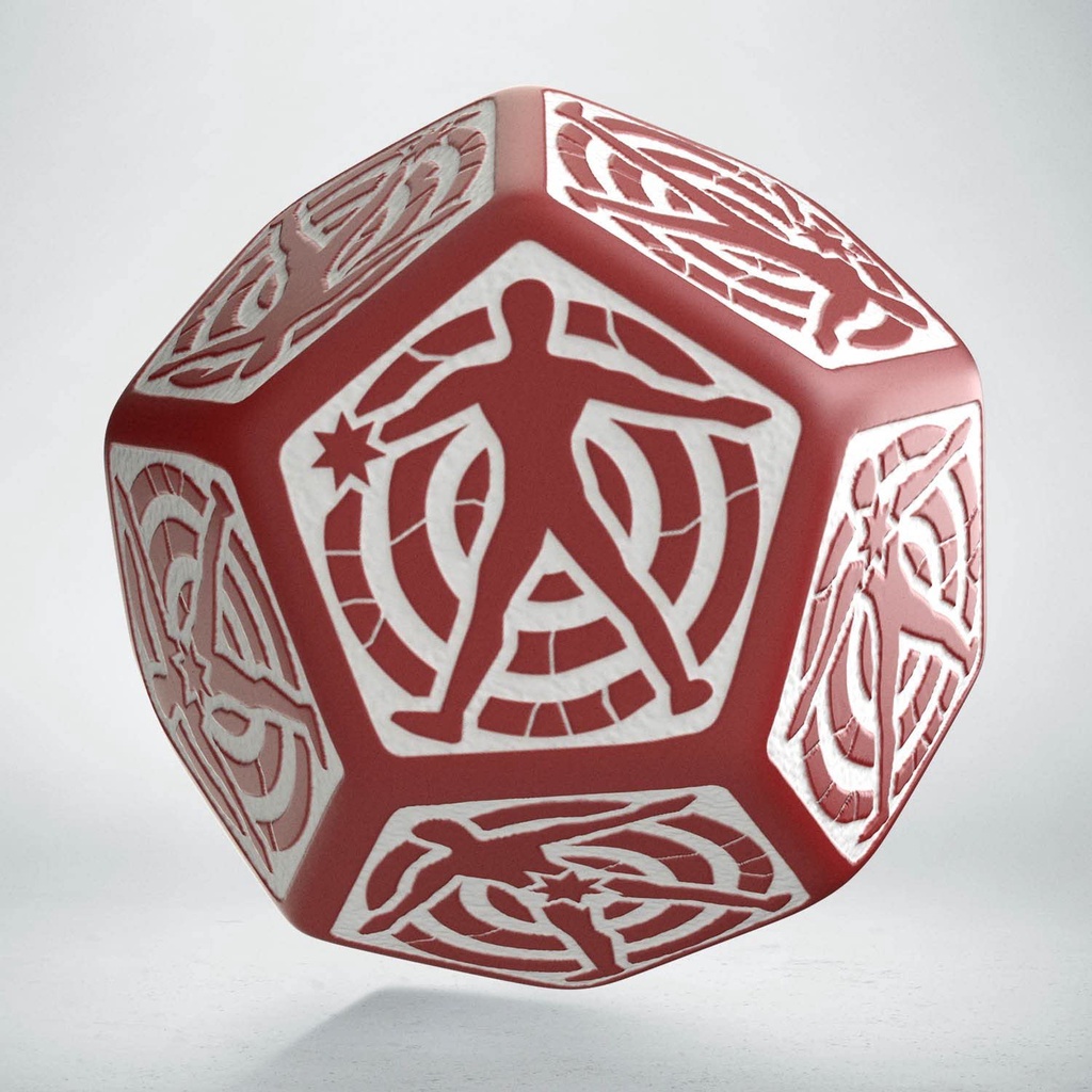 Dado RPG - D12 dado de localização de acerto